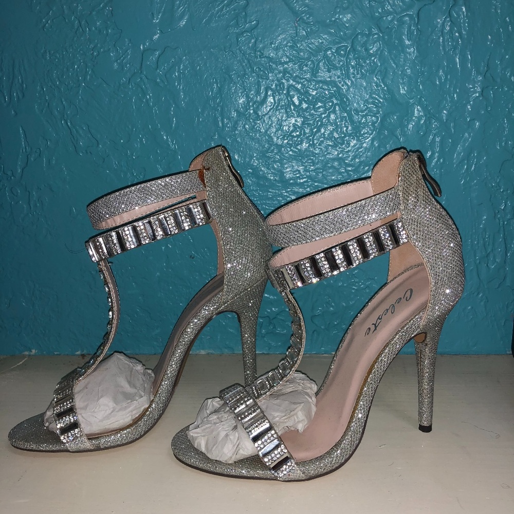 Jeweled Heels